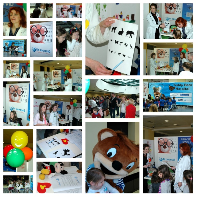 Učestvovali smo u dječjoj manifestaciji Teddy Bear hospital, održanoj u subotu 28.03.2015 u Mall of Montenegro